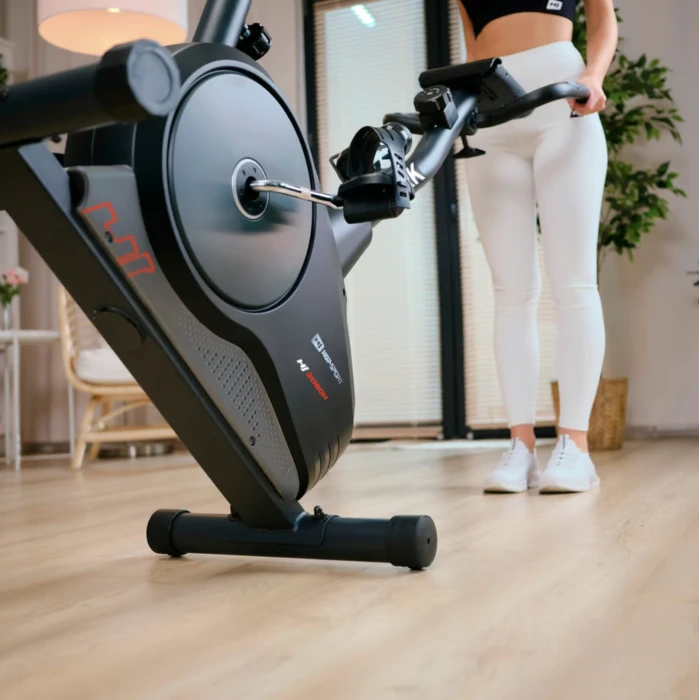 Велотренажер Hop-Sport HS-2080 Spark черно-красный (2025)