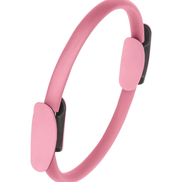 Кільце для пілатесу Gymtek армоване скловолокно 38см рожевий