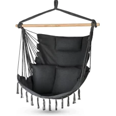 Бразильское кресло - гамак Outtec Boho Sois XXL графитовый