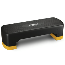 Степ платформа Trex Sport TX-030AS 3 уровня черно-желтая