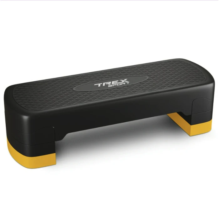 Степ платформа Trex Sport TX-030AS 3 рівнева чорно-жовта