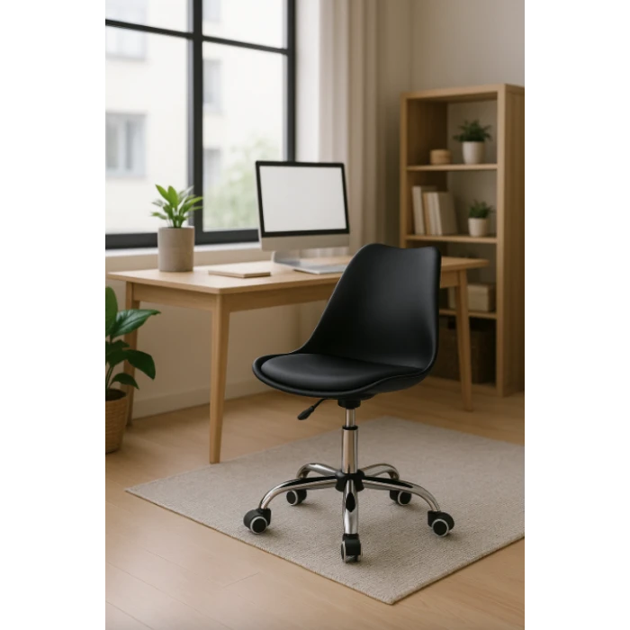 Офісне крісло Leobert Alba чорний