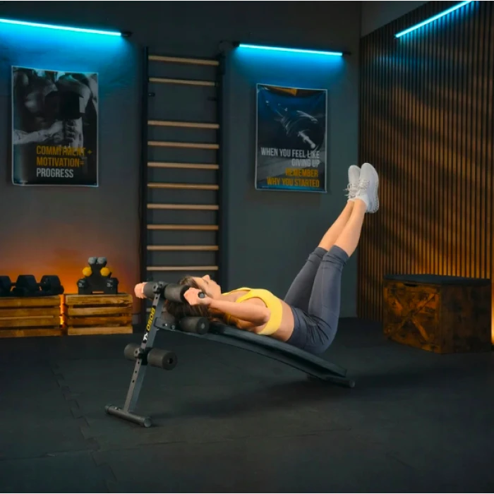 Скамейка тренировочная Trex Sport TX-050B для пресса