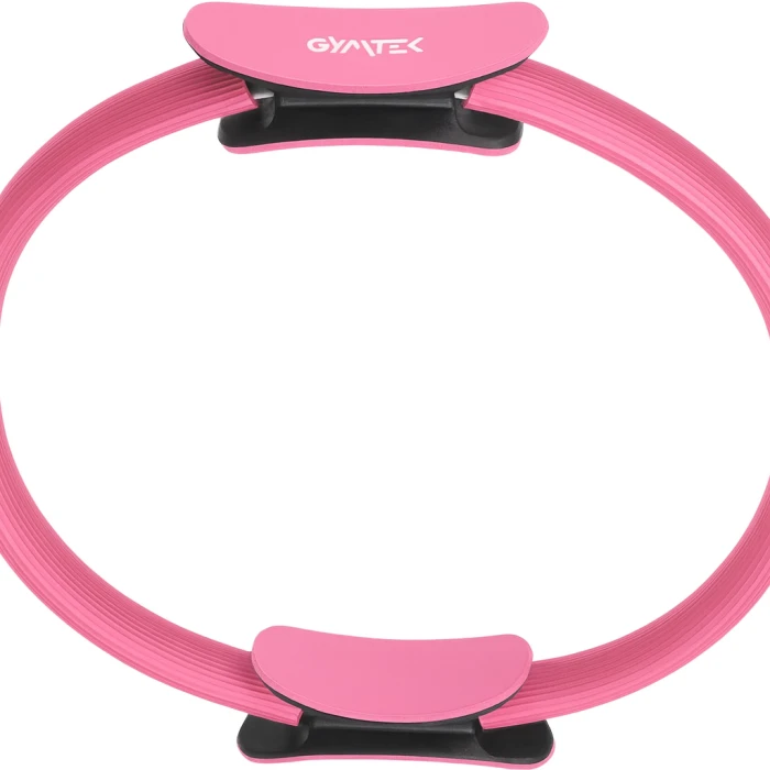 Кільце для пілатесу Gymtek армоване скловолокно 38см рожевий