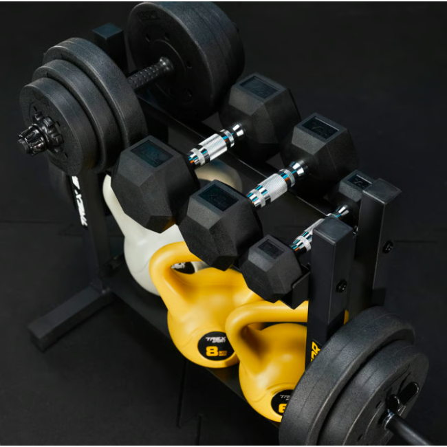 Стійка 2-рівнева для гантелей, дисків та гирь TX-045DR