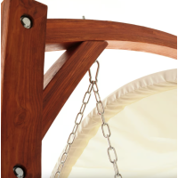 Садова гойдалка Di Volio Pergia двомісна бежевий