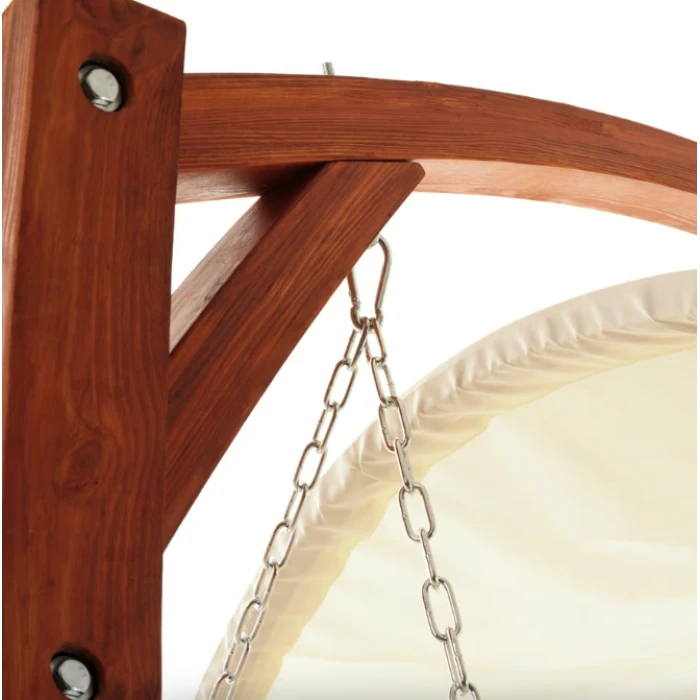 Садова гойдалка Di Volio Pergia двомісна бежевий