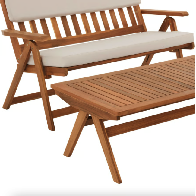 Комплект садовой мебели Di Volio Lusiano складной бежевый