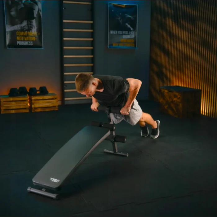 Скамейка тренировочная Trex Sport TX-050B для пресса