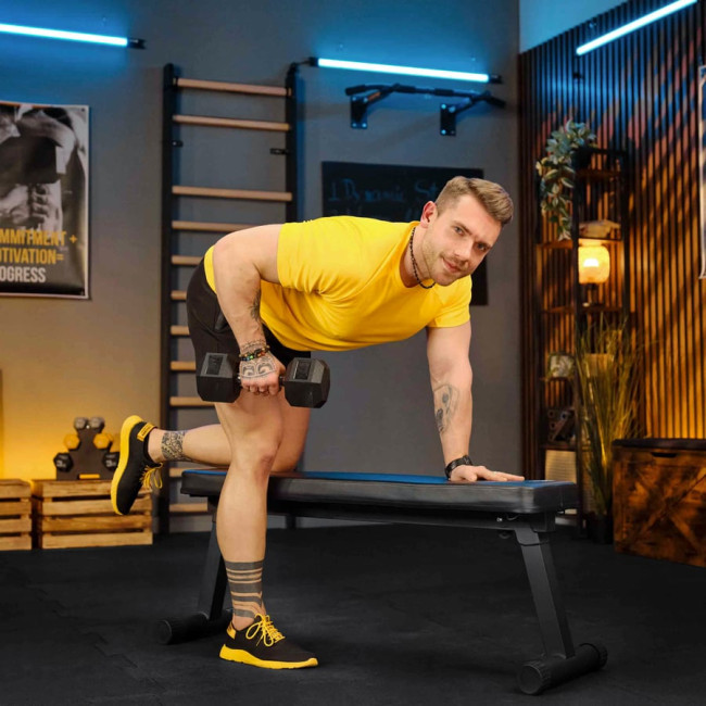 Гантеля шестигранна прогумована TX-075RD Trex Sport 7,5кг