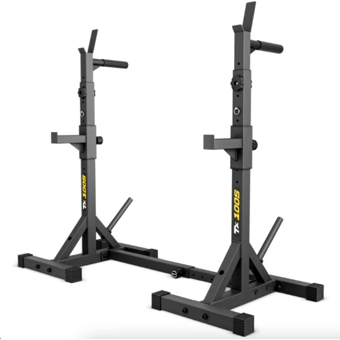 Стійки під штангу Trex Sport TX-100S регульовані з ручками для віджимань