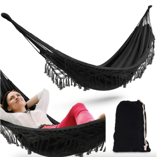 Бразильский гамак Di Volio Bari черный