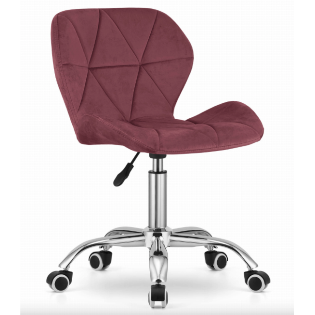 Офісне крісло Leobert Avola темно-рожевий