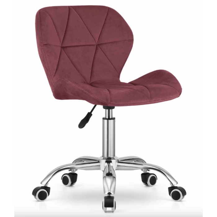 Офісне крісло Leobert Avola темно-рожевий