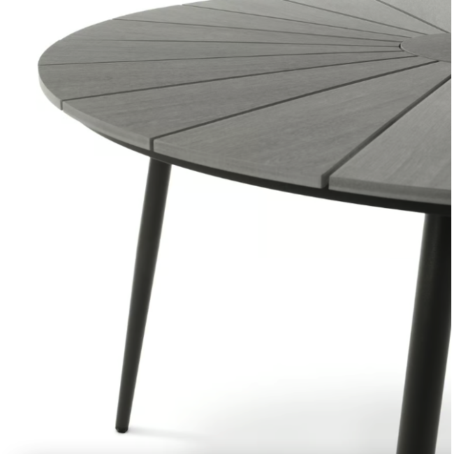 Стол Di Volio Palermo 120см серый