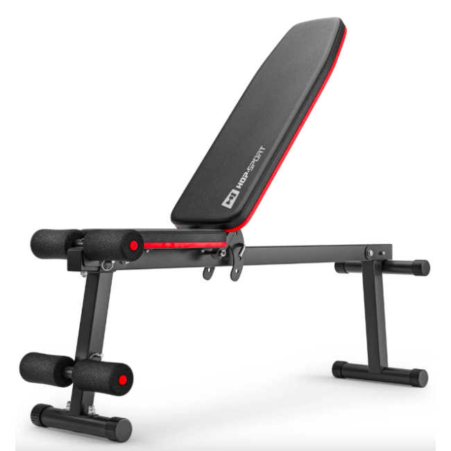 Набор Elitum Titan гантели 2х21кг со скамьей HS-1010 Pro