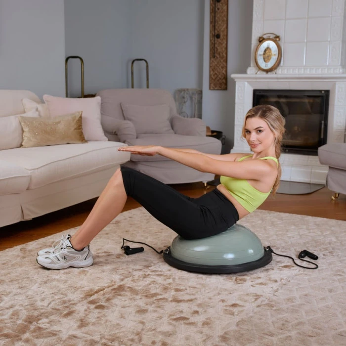 Балансировочная платформа Bosu HS-L058 шалфейный