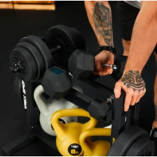 Стійка 2-рівнева для гантелей, дисків та гирь TX-045DR