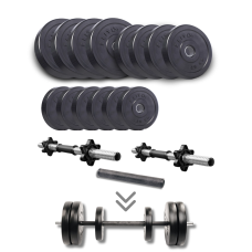 Набор гантели Elitum Titan 39кг с переходником