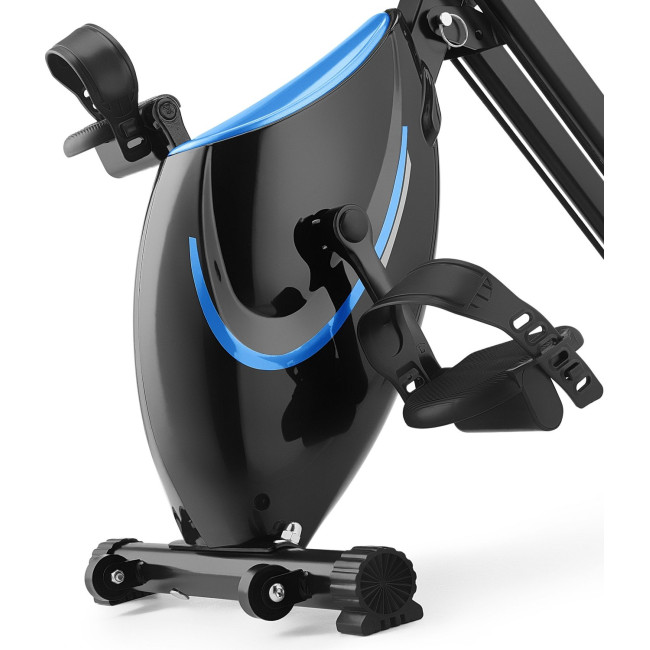 Велотренажер Gymtek FX600 магнитный складной с эспандерами синий