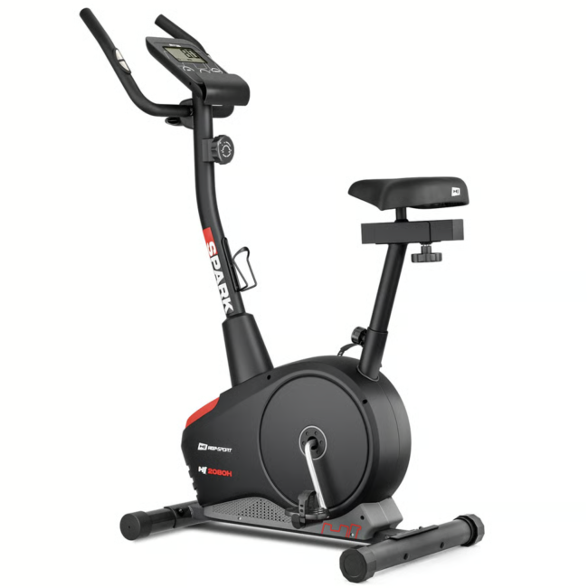 Велотренажер Hop-Sport HS-2080 Spark черно-красный (2025)