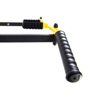 Настінний турнік Besport 3 хвата BS-T0004 жовтий