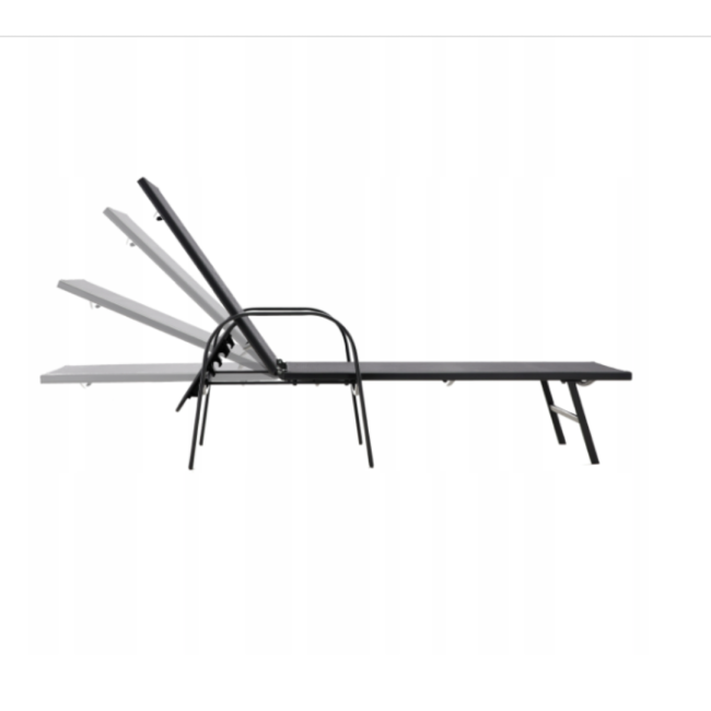 Садовый лежак Chomik GARDEN LINE COMFORT с регулируемой спинкой