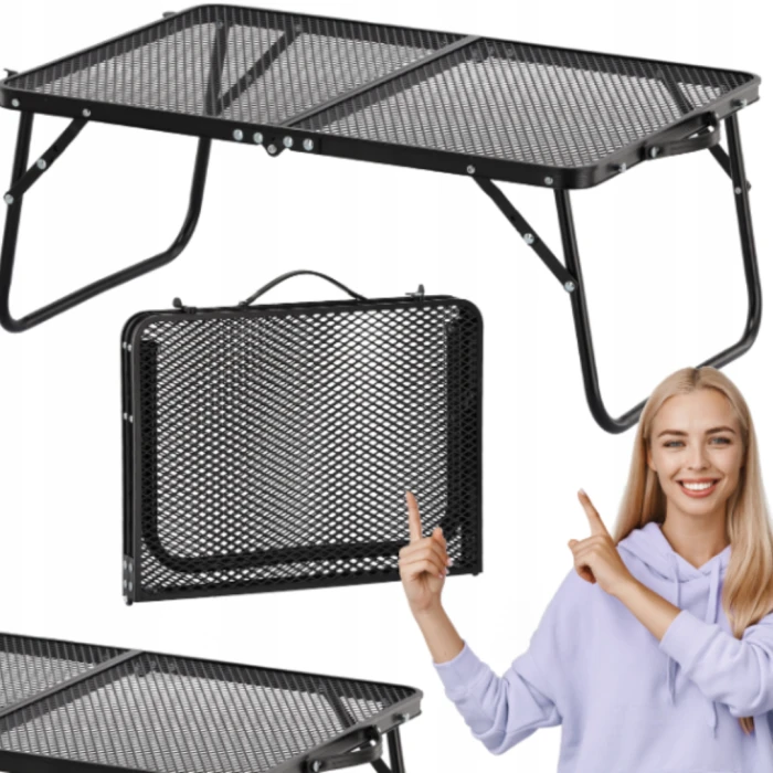 Туристический стол Chomik Garden Line TOURIST складной черный