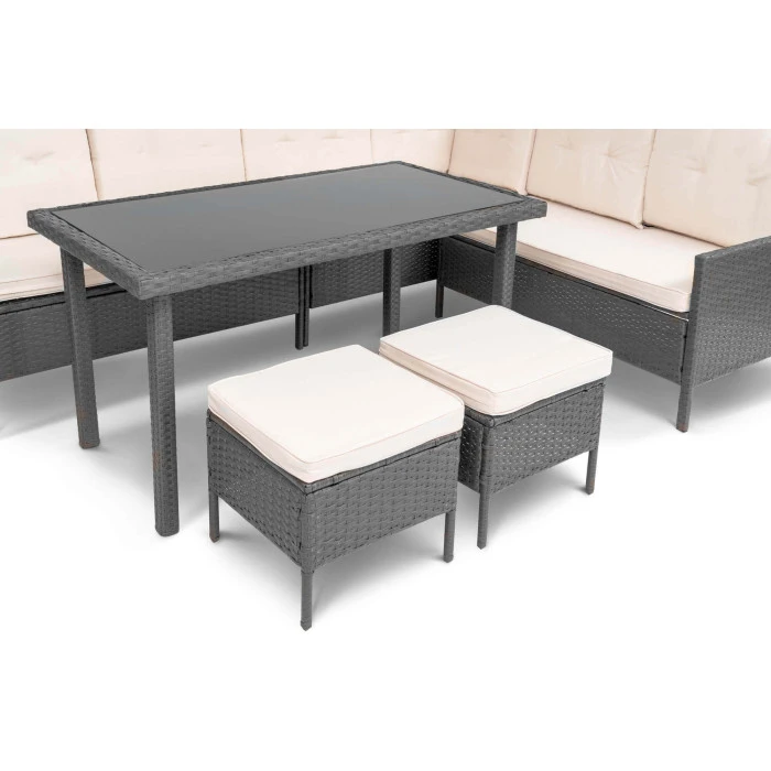 Садовая мебель Di Volio VENICE серая