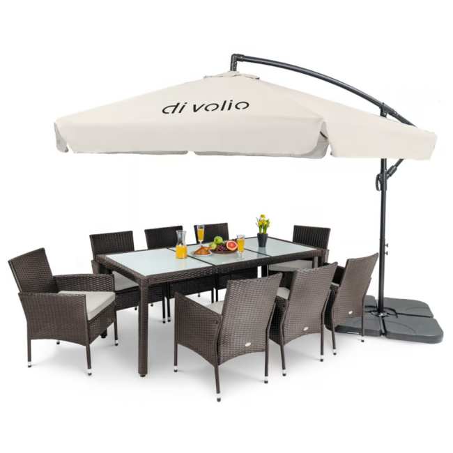 Парасолька садова Di Volio EMPOLI 300см кремова