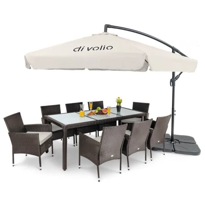 Зонтик садовый Di Volio EMPOLI 300см кремовый