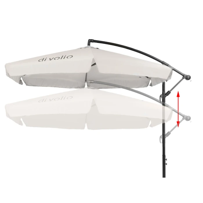 Зонтик садовый Di Volio EMPOLI 300см кремовый