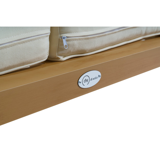 Комплект садових меблів Di Volio Brescia 3 Натуральний/кремовий