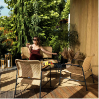 Комплект садовой мебели Di Volio Corato бежевый