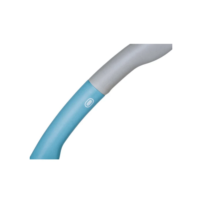 Хулахуп Gymtek з масажером 100см синьо-сірий