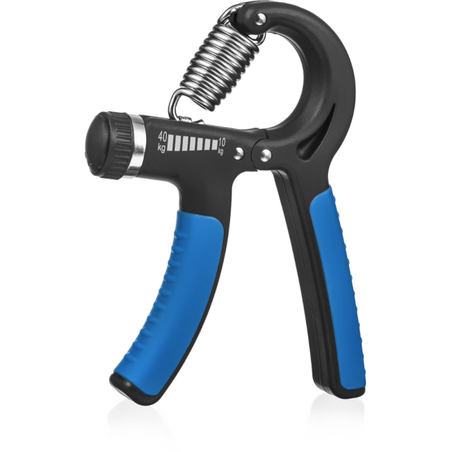 Эспандер регулируемый Gymtek 10-40кг черно-синий