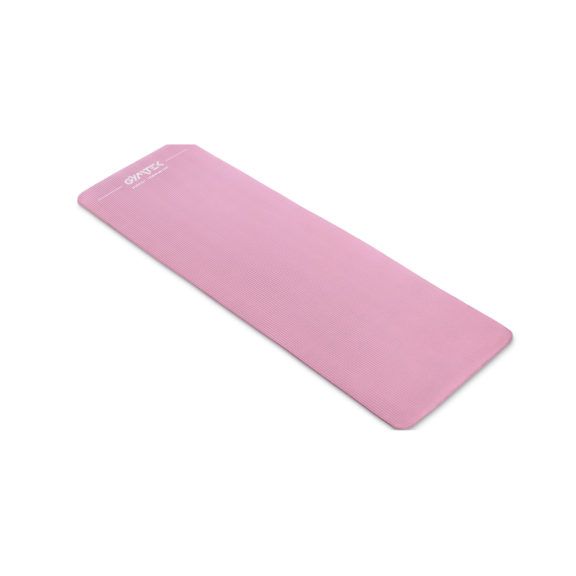 Килимок (мат) для йоги та фітнесу Gymtek NBR 1см рожевий