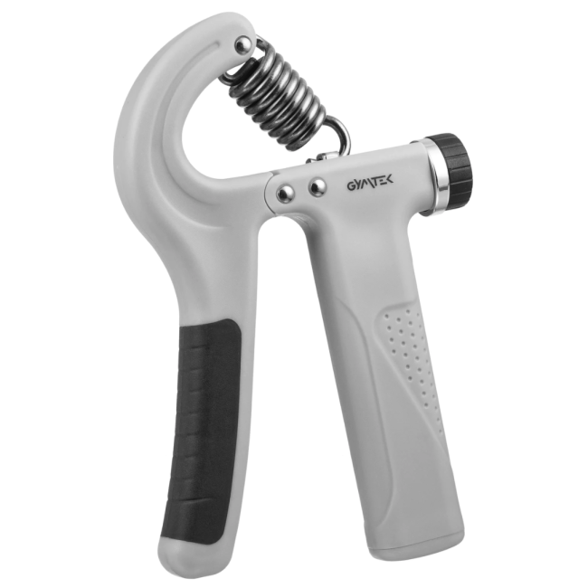 Эспандер регулируемый Gymtek 10-100кг со счетчиком серый