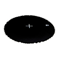 Батут Hop-Sport 12ft (366см) синій із внутрішньою сіткою