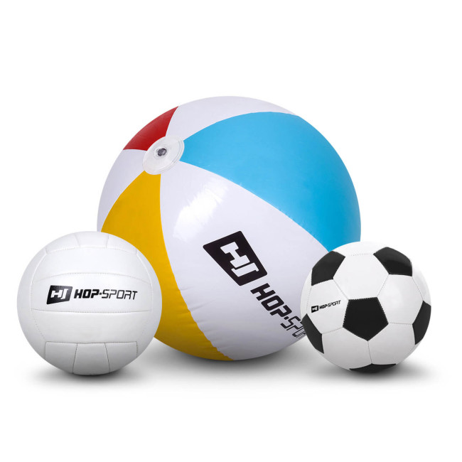 Батут Hop-Sport 12ft (366см) синій із внутрішньою сіткою