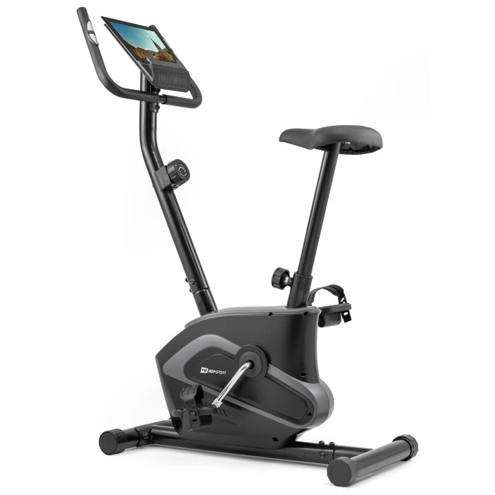 Велотренажер Hop-Sport HS-003H Eclips черно-серый