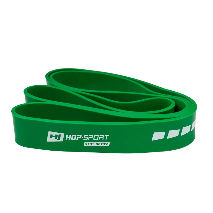 Резинка для фитнеса Hop-Sport 23-57кг HS-L044RR зеленая