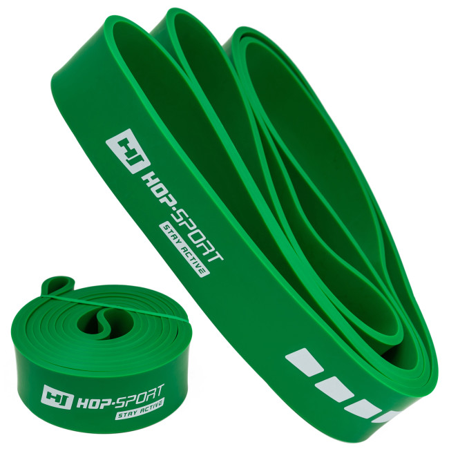 Резинка для фитнеса Hop-Sport 23-57кг HS-L044RR зеленая