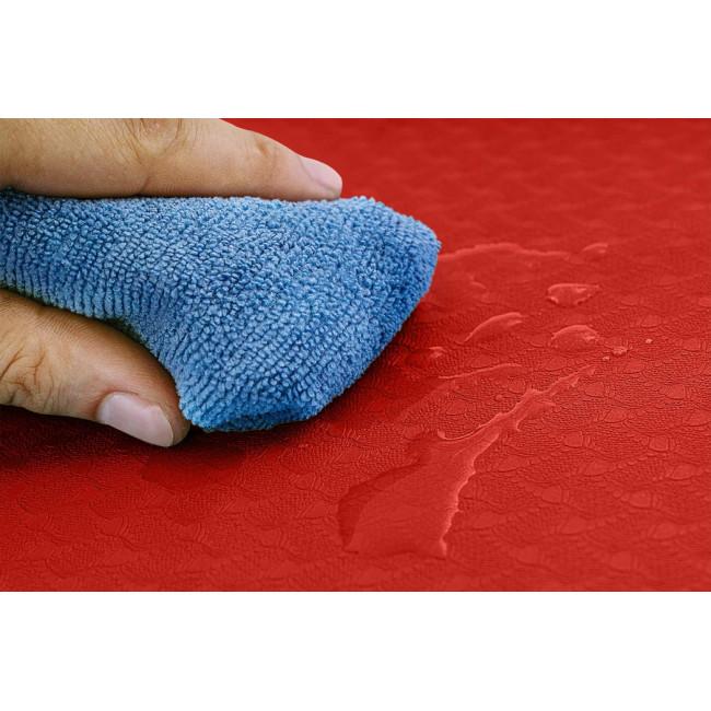 Мат для фітнесу та йоги Hop-Sport TPE 0,6см HS-T006GM червоний