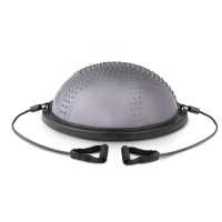 Балансировочная полусфера с вкраплениями Hop-Sport HS-MB058B серая