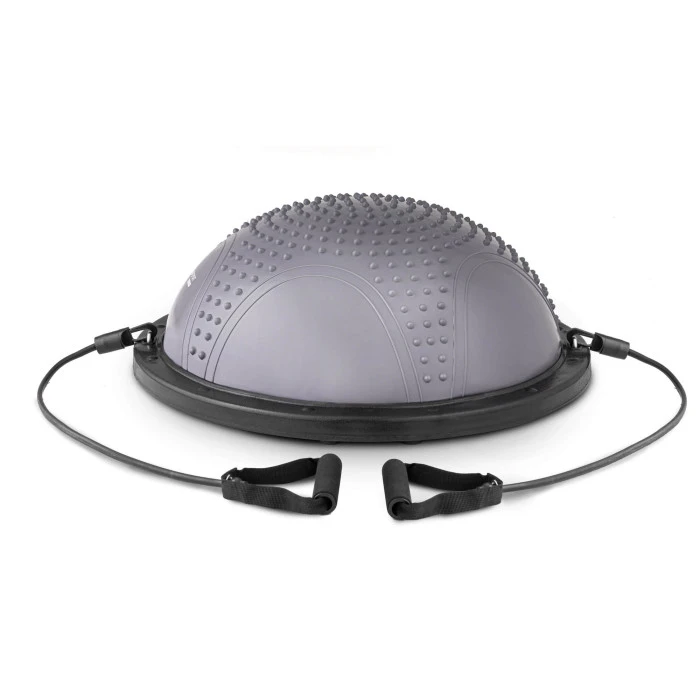Балансировочная полусфера с вкраплениями Hop-Sport HS-MB058B серая