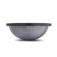 Балансировочная полусфера с вкраплениями Hop-Sport HS-MB058B серая