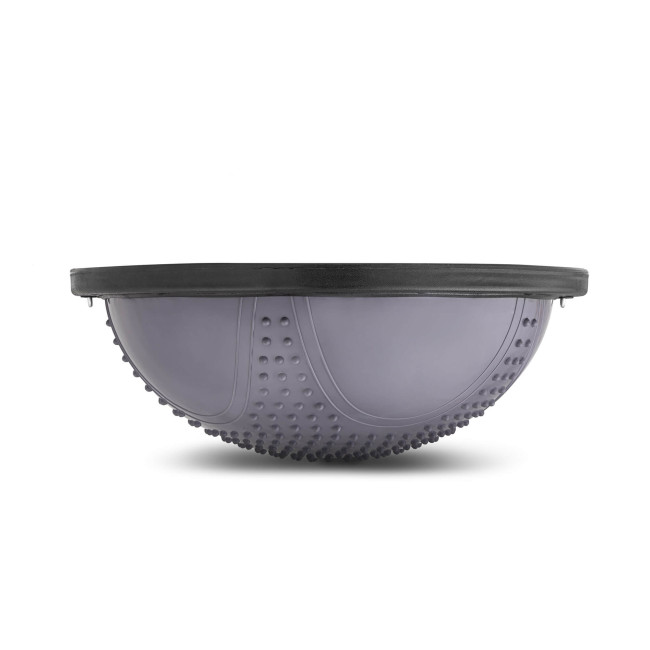 Балансировочная полусфера с вкраплениями Hop-Sport HS-MB058B серая