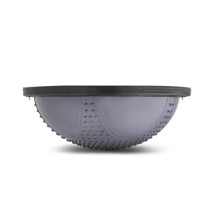 Балансировочная полусфера с вкраплениями Hop-Sport HS-MB058B серая