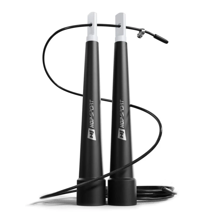 Скакалка Hop-Sport Crossfit с пластиковыми ручками HS-P010JR черная